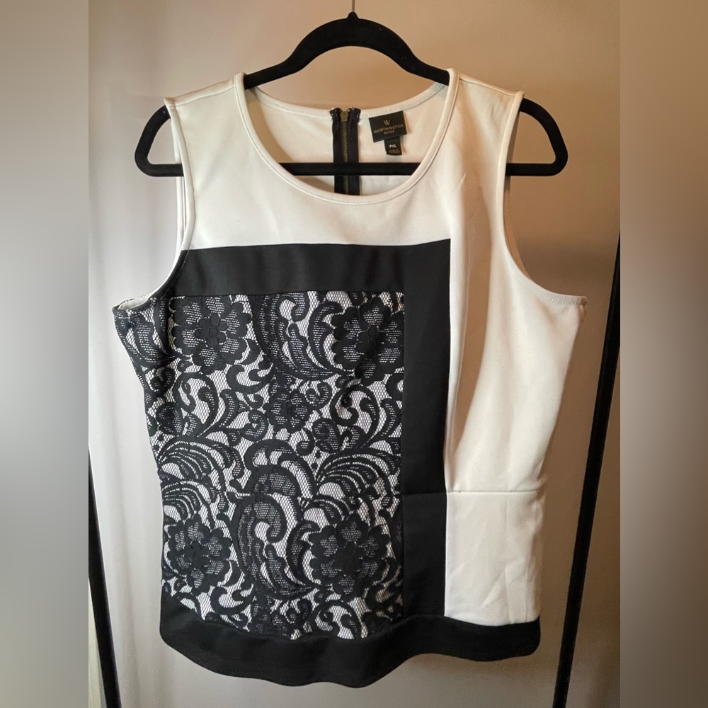 Worthington Petite XL peplum-like camisole Top